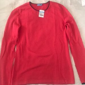 J. McLaughlin Poet Sweater in Coral XS
